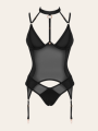 Corset Charlie – Lingerie sensuelle avec bijou & jarretelles