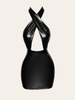 Robe Maria – Mini-robe dos nu en Powerwetlook sexy
